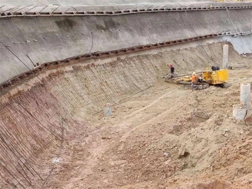 汉台基坑边坡加固